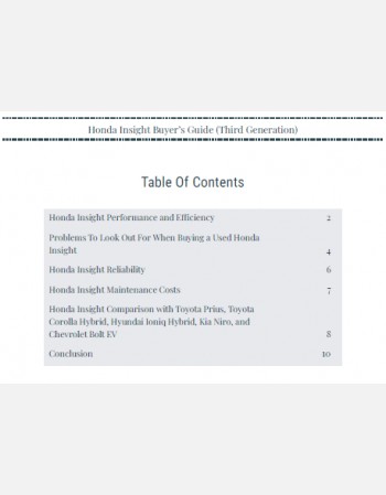 honda insight buyers guide (2018-2022)